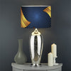 Golden Pisces Zodiac Sign Print Drum Lamp Shade