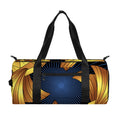 Golden Pisces Zodiac Sign Print Gym Bag