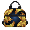 Golden Pisces Zodiac Sign Print Insulated Lunch Bag