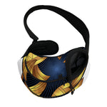 Golden Pisces Zodiac Sign Print Pet Sling Carrier
