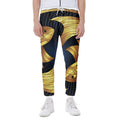 Golden Pisces Zodiac Sign Print Joggers