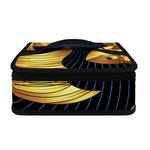 Golden Pisces Zodiac Sign Print Small Lunch Bag