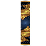 Golden Pisces Zodiac Sign Print Table Runner