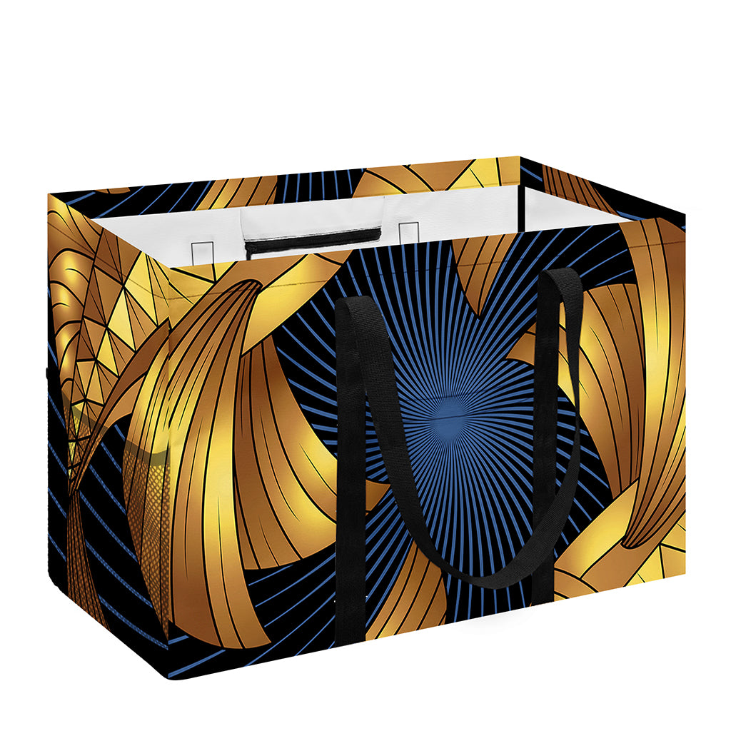 Golden Pisces Zodiac Sign Print Utility Tote Bag