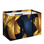 Golden Pisces Zodiac Sign Print Utility Tote Bag