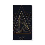 Golden Pyramid Print Baby Crib Sheet