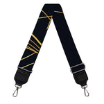 Golden Pyramid Print Bag Strap