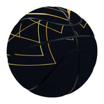 Golden Pyramid Print Basketball