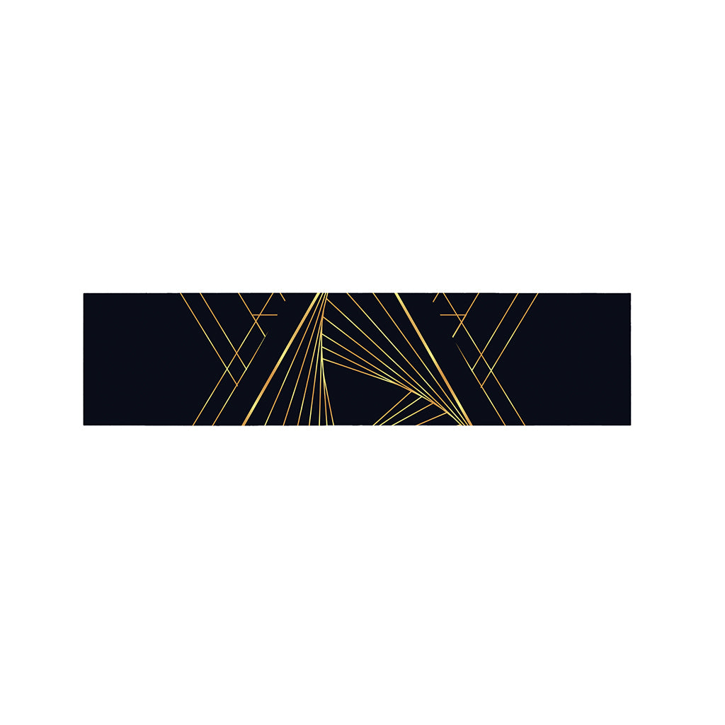 Golden Pyramid Print Bed Runner