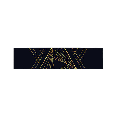 Golden Pyramid Print Bed Runner