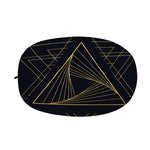 Golden Pyramid Print Car Side Mirror Covers