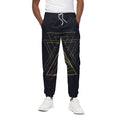 Golden Pyramid Print Cotton Sweatpants