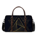 Golden Pyramid Print Duffel Bag