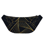 Golden Pyramid Print Fanny Pack