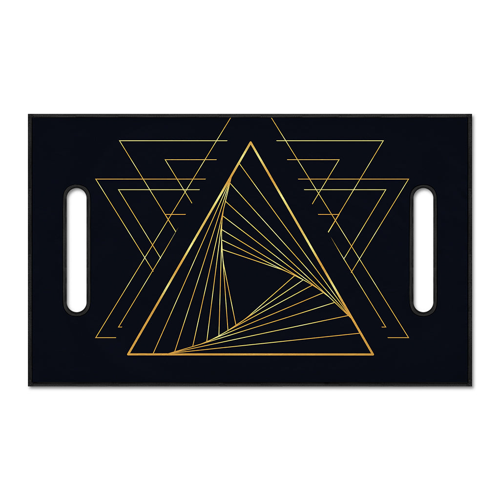 Golden Pyramid Print Golf Cart Seat Cover