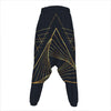 Golden Pyramid Print Hammer Pants