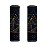 Golden Pyramid Print Handle Covers