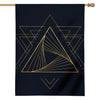 Golden Pyramid Print House Flag