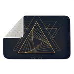 Golden Pyramid Print Indoor Door Mat