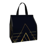 Golden Pyramid Print Insulated Lunch Tote