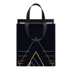 Golden Pyramid Print Insulated Lunch Tote