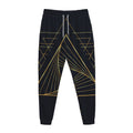 Golden Pyramid Print Jogger Pants