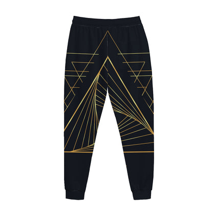 Golden Pyramid Print Jogger Pants