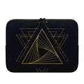 Golden Pyramid Print Laptop Sleeve