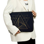 Golden Pyramid Print Laptop Sleeve