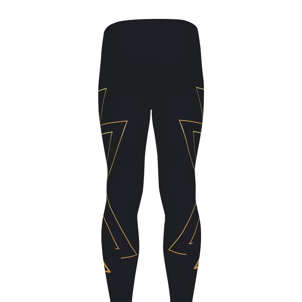 Golden Pyramid Print Men's leggings