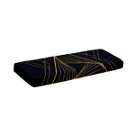 Golden Pyramid Print Piano Keyboard Cover