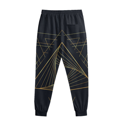Golden Pyramid Print Sweatpants