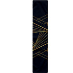 Golden Pyramid Print Table Runner