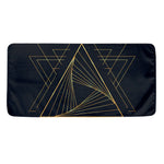 Golden Pyramid Print Towel