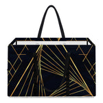 Golden Pyramid Print Utility Tote Bag