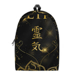 Golden Reiki Print Backpack