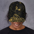 Golden Reiki Print Baseball Cap