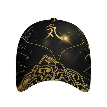Golden Reiki Print Baseball Cap