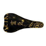 Golden Reiki Print Bicycle Seat Cover