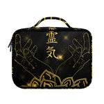 Golden Reiki Print Briefcase Bible Bag