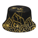 Golden Reiki Print Bucket Hat
