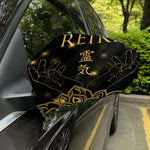 Golden Reiki Print Car Side Mirror Covers