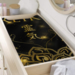 Golden Reiki Print Changing Pad Cover