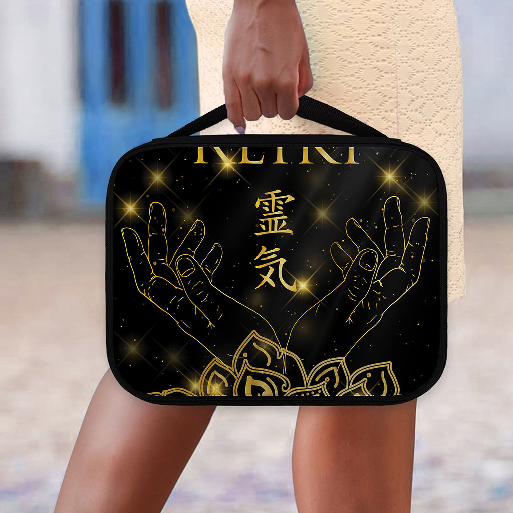 Golden Reiki Print Classic Bible Case