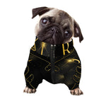 Golden Reiki Print Dog Zip Up Jacket