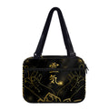 Golden Reiki Print Double Strap Bible Bag
