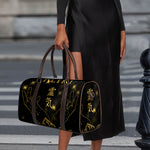 Golden Reiki Print Duffle Bag