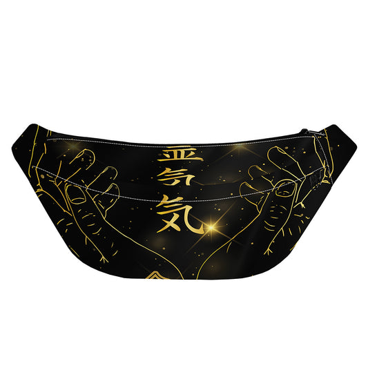 Golden Reiki Print Fanny Pack