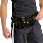 Golden Reiki Print Fanny Pack