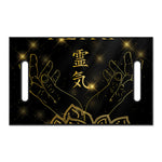 Golden Reiki Print Golf Cart Seat Cover